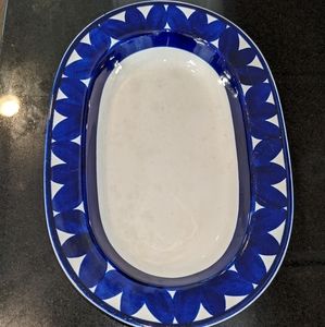 Serving tray ARABIA BY FINLAND Sotka Blue